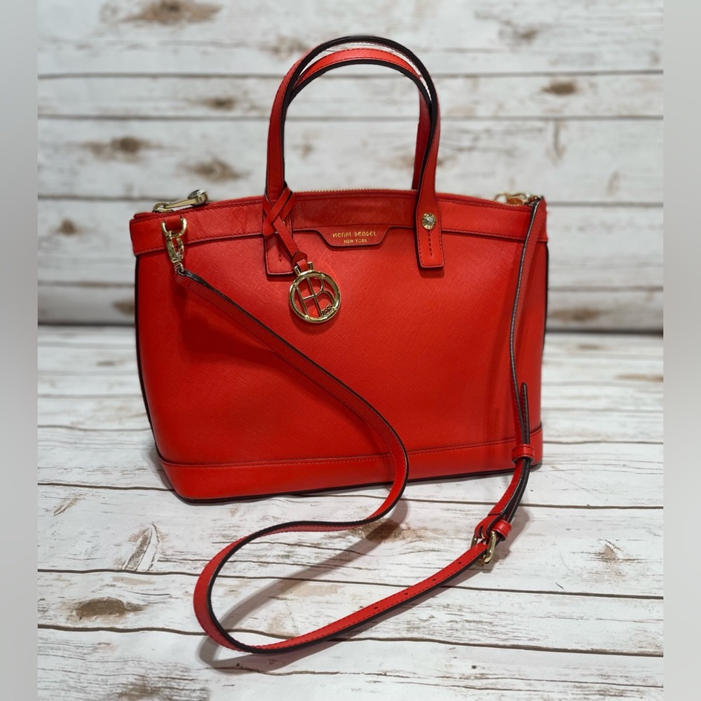 Henri Bendel West 57th Satchel EUC